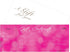Blank Gift Certificates Set of 25, Pink Background with Free Matching Envelopes, Coupons for Small Business
