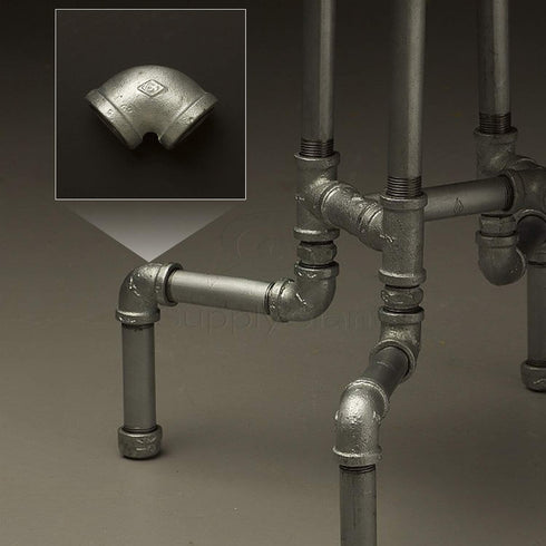 HNOM0034 Galvanized Malleable Pipe Fitting, 0.75 Inch