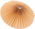 Retro Pleated Table Lamp Shade - Khaki Fabric Lampshade for Bedside, Floor