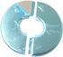 2pcs Stainless Steel Wall Split Flange, Round Escutcheon Plate Wall-mounted Water Pipe Cover for 22mm Diameter Pipe