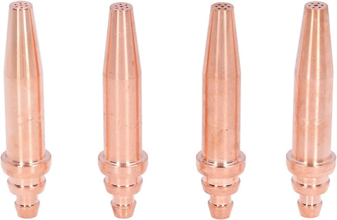 4PCS 1.0mm 1.6mm 70mm, Fafeicy Cutting Tips, Copper Material for Acetylene Gas Welding, to Aperture for Cutting