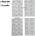 Monthly Tabs Calendar Stickers for Yearly Planner, Journal Dividers for School Year Agendas