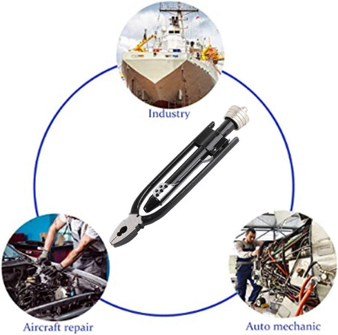 Acouto Safety Wire Pliers, 8.3in Safety Wire Tool with 25ft Wire, High Carbon Steel Twisting Tool