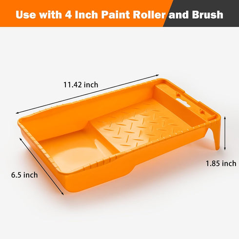 22 4" 2" Mister Rui Paint Roller Kit Piece, Paint Rollers, Foam Paint Roller, Microfiber Roller Covers for Painting