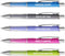 Canopy Street Multi Color Motivational Gel Pen Set, 5 Black Ink Gel Glide Pens, Colorful Office Supplies.
