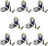 Ktdzone 20202MM Stainless Steel 90 Degree Corner Brace Wall Shelves Hanging Bracket Joint