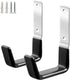 Heavy Duty Steel Garage Hooks, Anti-Slip Utility Hooks for Garage Storage, Garden Tool Organizer, Wall Mount Hooks