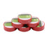 Electrical Tape Red, 6 Pack, 3/4-Inch by 30 Feet, 600V Dustproof Adhesive for Home Vehicle Wiring
