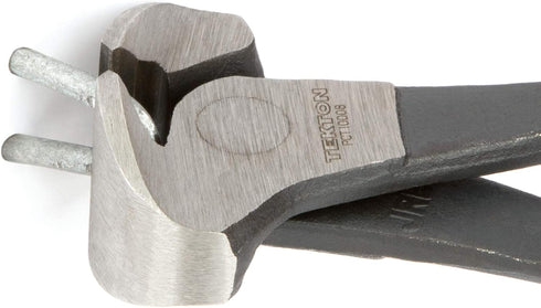 TEKTON 8 Inch End Cutting Pliers, PCT10008 in Red