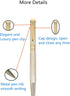 Rollerball Pen for Men Women Executive Home Office Use, Refillable 0.7mm Black Ink G5 with Gift Box (Luxury Gold)
