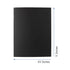 Hygloss Blank Black Books - Unlined Notebooks for Journaling, 24 White Pages (12 Sheets), 8.5 x 11-Inch, 10 Books