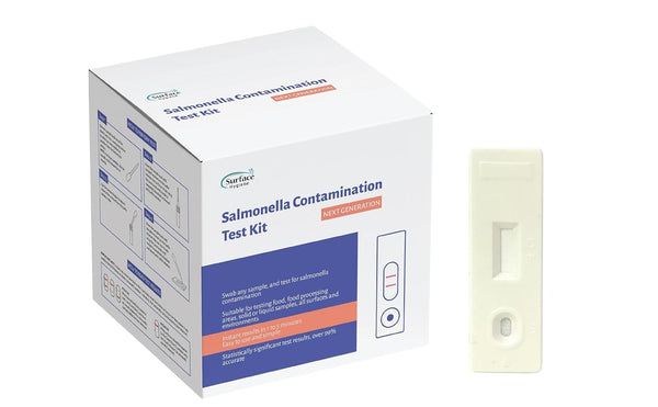 SURFACE HYGIENE Salmonella Test Kit for Foods, Food Processing Areas, All Surfaces, Environments, Solids