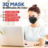 KN95 100 Pack, KN95 LEVENIS Face Masks Breathable Comfortable and Disposable Mask, Black