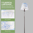 Vintage-Style Small Pleated Blue Fabric Lamp Shade for Table & Floor Lamps