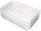 BTSKY 3 Pack A4 Plus Clear Plastic Stackable Storage Box, Desk Paper Organizer with Buckle, Document Holders