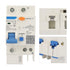 YWBL-WH DZ47LE-32 Circuit Breaker 1P+N 16A 20A 230V Earth Leakage Safety Overload Protection (20A)