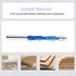 1/4 Inch Trimming BRD314C Spiral Flush Trim Router Bit Shank Spiral Router Bits with Nano Coated Downcut Template