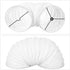 95cm NUOBESTY Paper Floor Lamp Shade Replacement White Floor Lamp Cover Long Standing Lampshade Foldable Protector