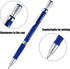 JOVITEC 21 Pieces 2.0 mm Mechanical Pencil Set, 9 Pieces Automatic Pencils and 12 Cases Refills (Color and Black) for Draft Drawing, Writing, Crafting, Art Sketching by JOVITEC
