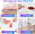 JanJunDec 17x36 Inch Multifunctional Clear Desk Pad Desk Mat for Desktop Laptop, Plastic Table Mat, Waterproof Table