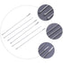 Hemobllo Stainless Steel Micro Lab Sampling Scoop Set - 6PCS Micro Medicine Spoons for Laboratory