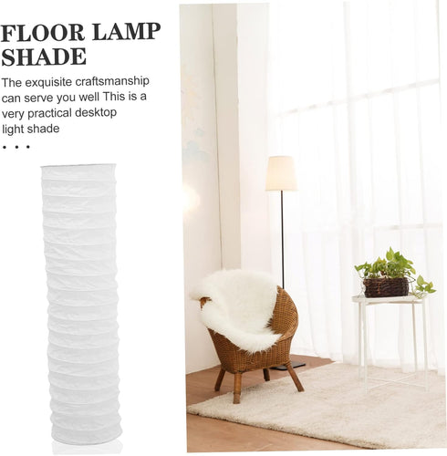 Elegant Paper Lampshade for Table and Floor Lamps - Easy Installation