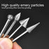 50-Piece 1/8-Inch Shank Diamond Coated Rotary Burrs Set