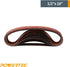 POWERTEC 1/2 x 18 Inch Sanding Belts, 20PK, 150 Grit Aluminum Oxide Belt Sander for Woodworking, Metal Polishing