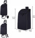 SH-gwtc 38L(Size:33x20x66Cm). Shopping Cart Bags/Trolley Replacement Bag Oxford Cloth Waterproof Storage Bag