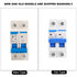 YWBL-WH Miniature Circuit Breaker DZ47-63 2P 400V AC Miniature Circuit Breaker Leakage Air Switch 25A 40A 50A 63A(25A)