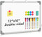 Dry Erase Board for Wall, Double-Sided 12" x 16" Small Hanging Magnetic Whiteboard for Planning & Memo