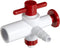 SP Bel-Art Polypropylene Stopcock with PTFE Plug for ¼ to ? in. I.D. Tubing (F42040-0000)