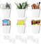 Wall Caddy Pen Holders, 6 Pack Large Pencil Cups Organizer for Marker