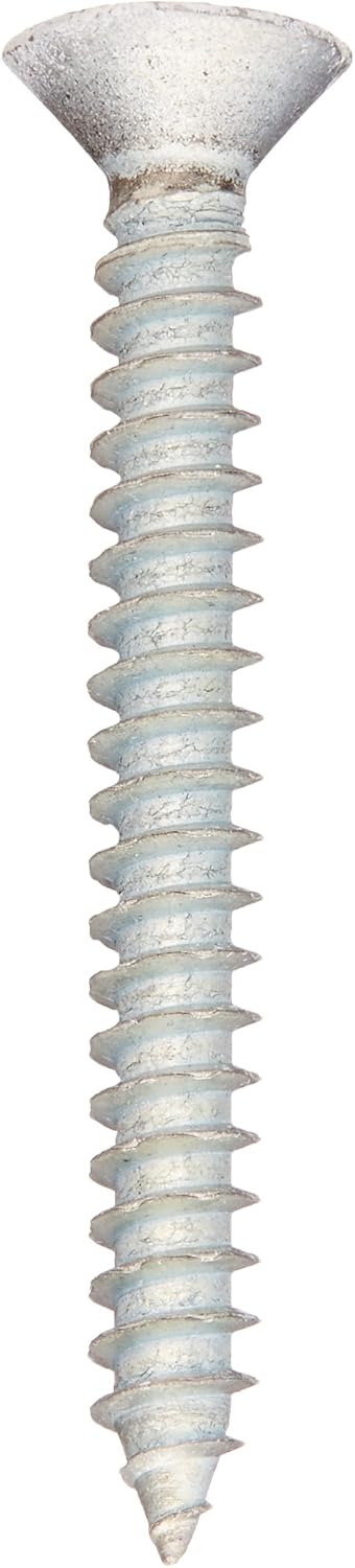 Hard-to-Find Fastener Phillips Flat Hinge Screws 9 x 1-1/2, Piece-20, White 014973160487