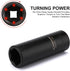 1/2-Inch Set, 13 Set, 7/16"-1-1/4", CASOMAN Drive Deep Impact Socket Pieces CR-MO, SAE, Heavy Duty Storage Case