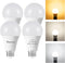 LED Light Bulb A19 3 Color Temperature 3000K-5000K-4000K, 9W (60W Equivalent) Energy Saving, 810LM, 4 Pack