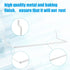 8 Pcs Paper Towel Holder for Pegboard, Extendable Organizer Accessories for Craft Room, Laundry Room, Kitchen, Bathroom
