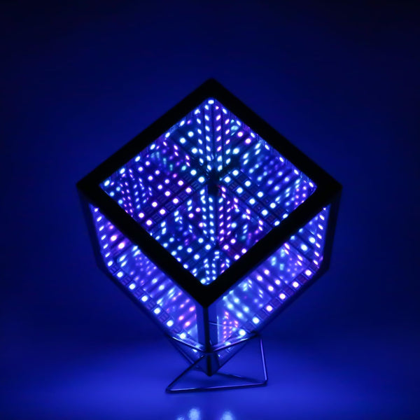 Heepulor Infinity Hyper Cube LED Light LED Controller with Stand, Controller & Sound