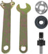 5 in 1 Electric Drill Conversion Angle Grinder Adapter Kit, 6mm Arbor Mandrel Converter Tool
