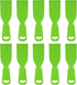 10pcs Putty Scraper, 2" Width, 3mm Thin Flexible Plastic Putty Knives for Taping, Drywall, Painting