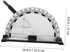 1pc Folding Optical Reflection Demonstrator for Physics Education Portable Optics Teaching Equipment Practical