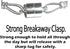 Beaded Breakaway Autism Colors Women's Lanyard, Made in USA, 34" for ID Badge Card Holder