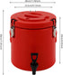 10L/2.64Gal Insulated Beverage Dispenser, Thermal Hot Cold Drink Dispenser with Push-Button Tap, Food-Grade Stainless