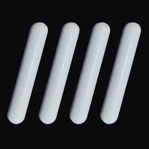 10Pcs PTFE Magnetic Stir Bar, 60mm Magnetic Stirrer Mixer Stir Bar