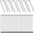 80 Pieces Shutter Repair Kit, Window Blind Tilt Rod Staples, Louver Hardware for Blind Repairing (1.6 x 0.5 cm)