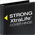 Cardinal Economy 3 Ring Binder, 1 Inch, Presentation View, Black, Holds 225 Sheets, 4 Pack