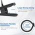 2Pack 5 5 CUHIOY Clip on Reading Light, Colors Brightness Bed Light for Headboard, Battery Rechargeable Flexible Neck