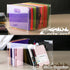 DF Acrylic File Holder with Handles, Clear File Organizer for Letter Size/A4 Folders, Desktop Hanging File Holder