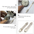 DOITOOL 6 Pcs Drill Model Mini Vise Mini Tools Pin Vise Hand T Tool Hand Auger Miniatures Miniature Tools Pin Vice Wire Tool Double Ended Pin Vise Double Head Pin Vise Watch Brass Set