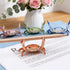 in,4PCS) DDRIC Cute Crab-Shaped Pen Holder, Realistic Desk Crab Pen Holder, Creative Funny Weightlifting Crabs Shaped